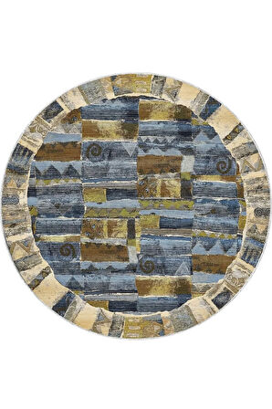 Dijital Baskı Yıkanabilir Kaymaz Taban Salon Halısı Ve Yolluk RVG7171