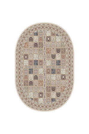 Dijital Baskı Yıkanabilir Kaymaz Taban Oval Salon Halısı Rvg7188-ht029