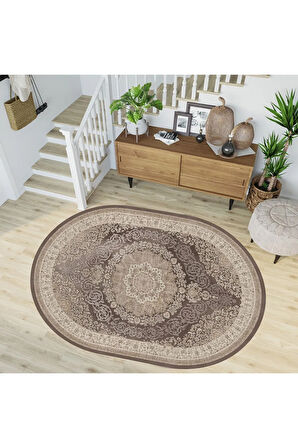 Dijital Baskı Yıkanabilir Kaymaz Taban Salon Halısı Ve Yolluk RVG7190-HT999