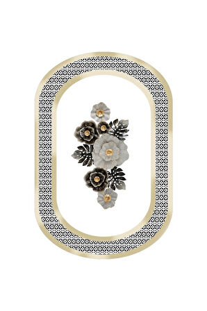 Dijital Baskı Yıkanabilir Kaymaz Taban Salon Halısı Ve Yolluk RVG7216-SD439