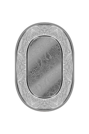 Dijital Baskı Yıkanabilir Kaymaz Taban Oval Salon Halısı Rvg7240-sd1024