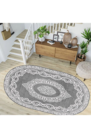 Dijital Baskı Yıkanabilir Kaymaz Taban Salon Halısı Ve Yolluk RVG7259-HT1483