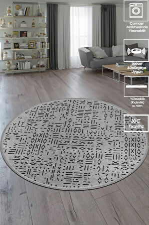 İskandinav Salon Halısı - Yolluk, Mutfak Halısı Şönil Dokuma Halı