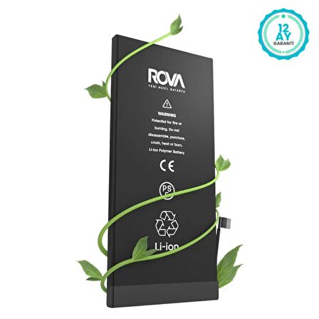 Rova iPhone 12 Mini Batarya 2227 mAh