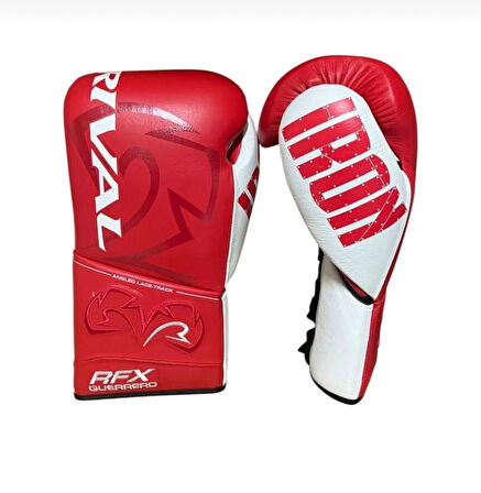 Rival Rfx-Guerrero Custom Red Sparring Gloves İpli Boks Eldiveni