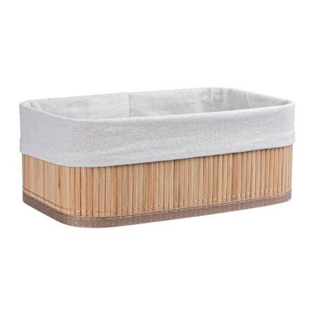 River World 3 Adet Şık ve Kullanışlı Bambu Üretim Sepet Seti  