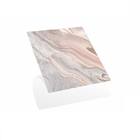 River World 4'lü Paket 30 cm x 30 cm Ebatında Antik Mermer Model PVC Duvar Karosu 
