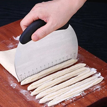 River World Hamur Şekillendirme ve Kesme Spatulası Paslanmaz Çelik  