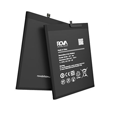 Rova Samsung A20S SM-A207 Batarya Pil 4000 mAh