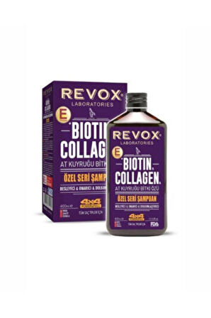 Biotin Collegen At Kuyruğu Bitki Özlü Özel Seri Şampuanı 400 Ml.