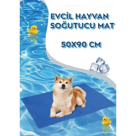 Premium Seyahat Yatağı Rahat Minder Evcil Hayvan Soğutucu Yatak Mat 50x90 cm