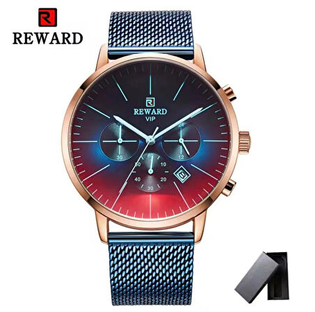 Reward Yansımalı Renk Değiştiren Kadran Fonksiyonlu Takvimli Erkek Kol Saat