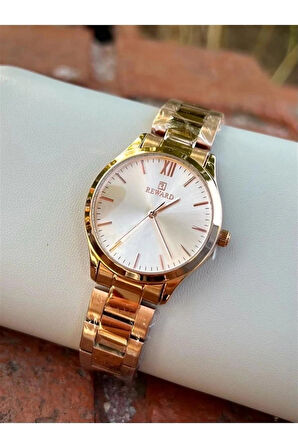 Reward Rosegold Çelik Kordon Sade Şık Kadın Kol Saati