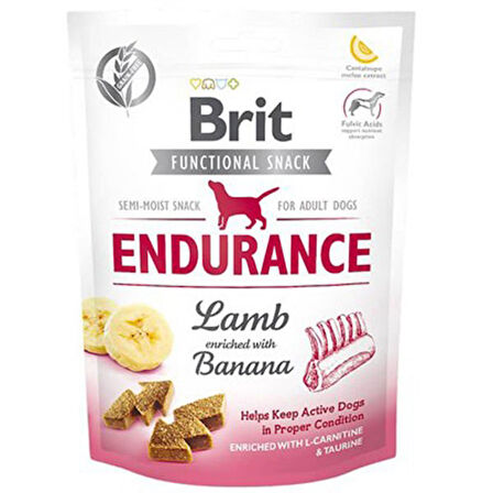 Brit Endurance Kuzu Etli ve Muzlu Köpek Ödül Mamasi 150 Gr