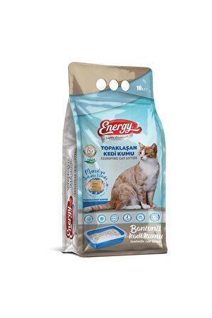 Energy Bentonit Kedi Kumu Marsilya Sabunu Kokulu 10 Lt