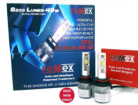 Fiat Freemont Led Xenon Uzun Far Aydınlatma Ampulu FEMEX Cosmo HB3