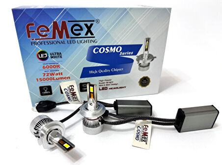 Femex H7 Mini Cosmo Led 4575 Chipset 72w 15000LM