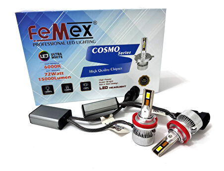 Femex H8/11 Mini Cosmo Led 4575 Chipset 72w 15000LM