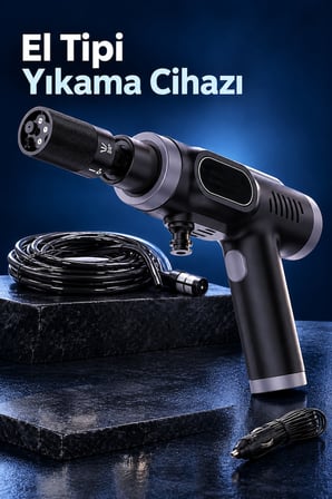 Çift Çalışma Modlu Araç Yıkama Makinesi Şarj Edilebilir
