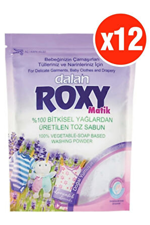 Dalan Roxy Bio Clean Matik Sabun Tozu Lavanta Bahçesi 12 x 800 gr