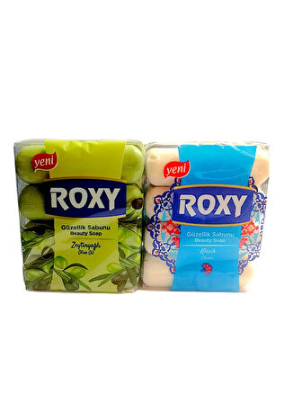 ROXY KLASİK VE ZEYTİNYAĞLI GÜZELLİK SABUNU 4LÜ