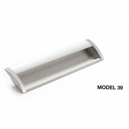 Sese 39 Modeli Gömme Kulp Krom Mat/Eloksal 320mm (39-320-18/24)
