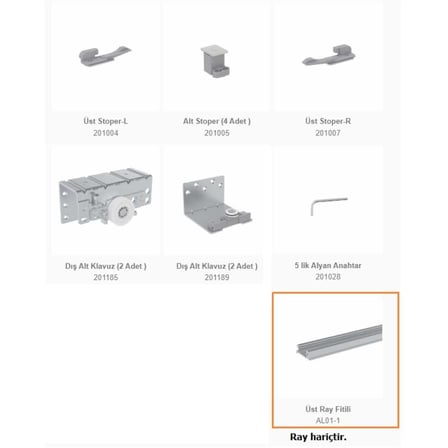 Mepa SGM 01 Dış Kanat Mekanizması (DIS01)