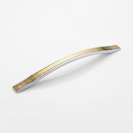 Sese 185 Modeli 320mm Krom - Altın Sarı Kulp (185-320-18/16)