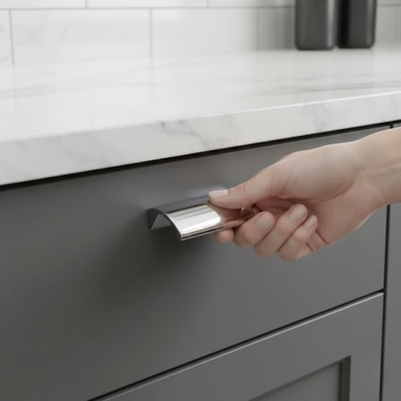 Sese 30 Modeli Krom Kulp 32mm (30-32-18)