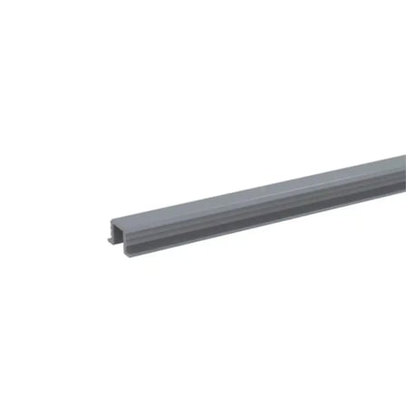 Mepa Alt Kılavuz Rayı Gri 3 Metre (PVC02)