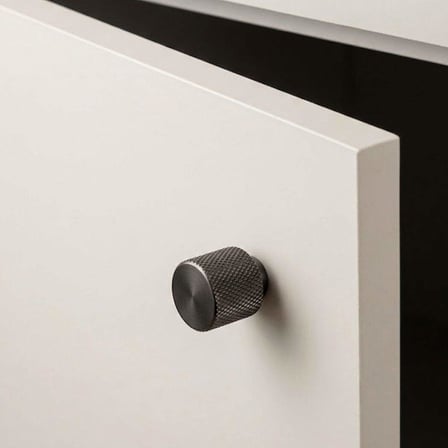 System Düğme Mobilya Kulbu Füme Renk 8mm Kulp (SY1965 0008 BBN)