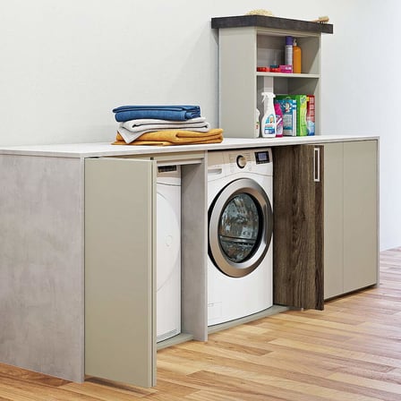 Hettich Döner Sürgü Kapak Sistemi KA 5740 / 600 mm (41377)