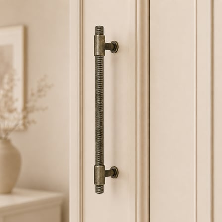 Özen 158 Modeli Çekmece/Dolap Kulbu Antik Sarı 224mm (Ö158-224-94)