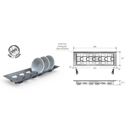 Mesan Traybond Beyaz Kaselik 290mm (105-83-54-302)