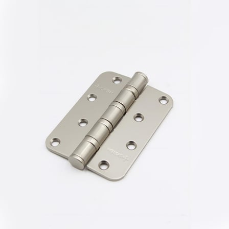 System Yönsüz 4 Bilyalı Menteşe Nikel Saten 10cm 3mm (SH101 NB)