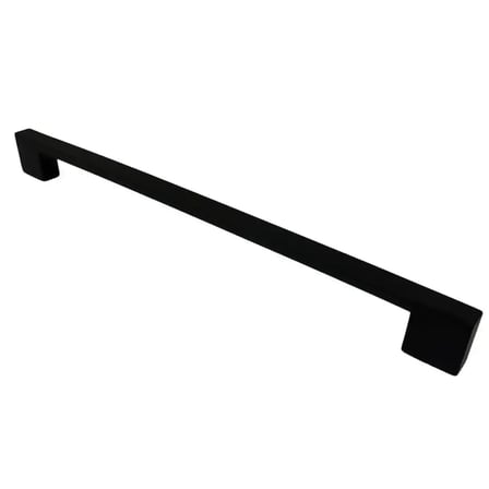 Özen 380 Modeli Çekmece Dolap Kulbu Siyah 224mm Kulp (Ö380-224-02)