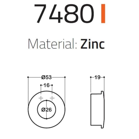 System Düğme Mobilya Kulbu Siyah Renk 16mm Kulp (SY7480 0016 AL6)
