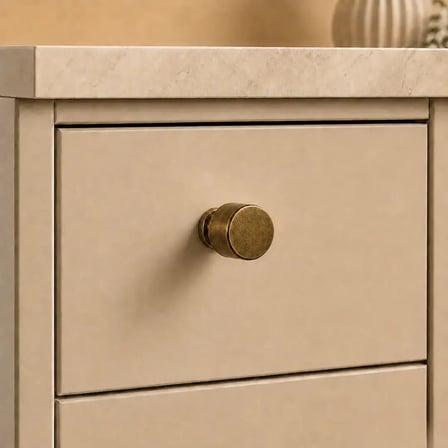 Sese 9131 Modeli Düğme Kulp Mat Antik Sarı (Ö9131-D-94)