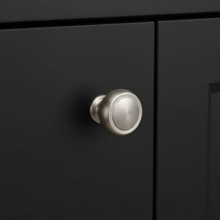 System Düğme Mobilya Kulbu Parlak Nikel Renk 32mm (SY1915 0032 PN)