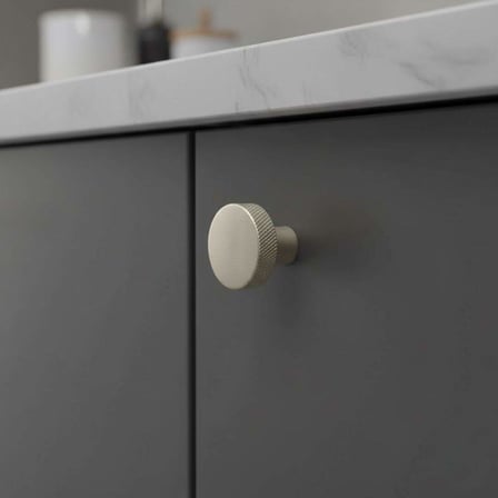 System Düğme Mobilya Kulbu Nikel Saten 32mm Kulp (SY1980 0032 NB)