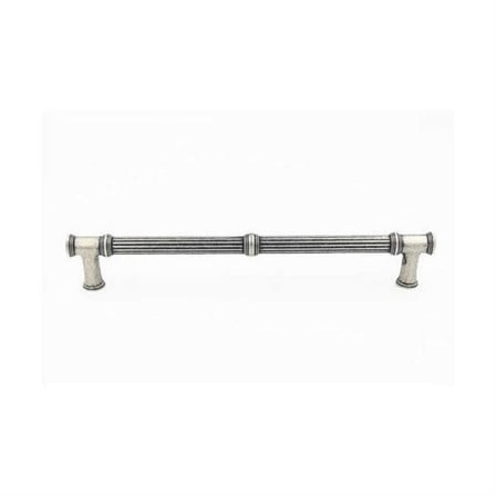 System Mobilya Kulbu Antik Gümüş Renk 128mm Kulp (SY4227 0128 OSM)