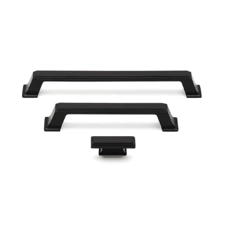 System Mobilya Kulbu Siyah Renk 128mm Kulp (SY4235 0128 AL6)