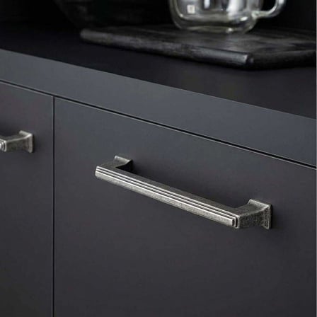 System Mobilya Kulbu Antik Gümüş 192mm Kulp (SY4235 0192 OSM)