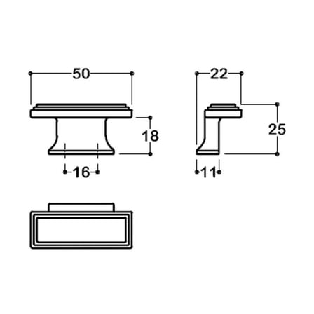System Düğme Mobilya Kulbu Antik Gümüş 16mm Kulp (SY4237 0016 OSM)