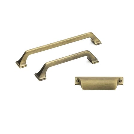 System Mobilya Kulbu Antik Renk 128mm Kulp (SY4314 0128 ABM)