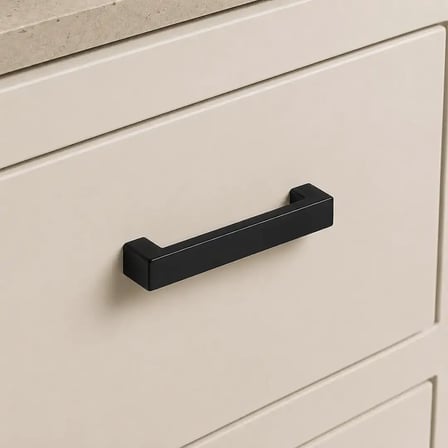 System Mobilya Kulbu Siyah Renk 32mm Kulp (SY6250 0032 AL6)
