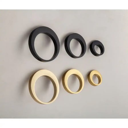 System Halka Mobilya Kulbu Altın/Gold Renk 60mm Kulp (SY6530 0060 GL)