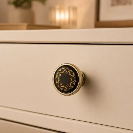 Sytem Düğme Kulp Gold Renk 8mm (SY4535 0008 GLM1)