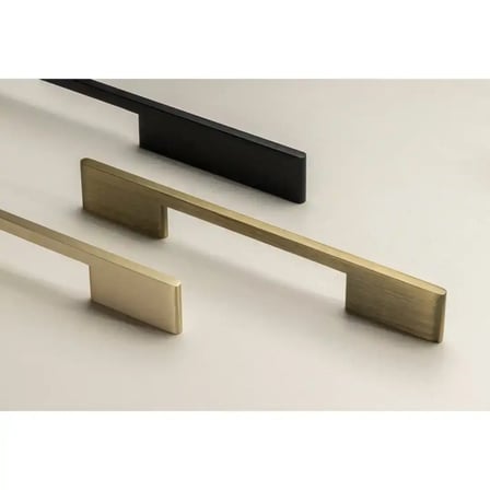 System Mobilya Kulbu Siyah Renk 160mm Kulp (SY8570 0160 AL6)