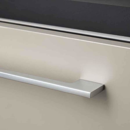 System Mobilya Kulbu Krom 128mm Kulp (SY8574 0128 CR)